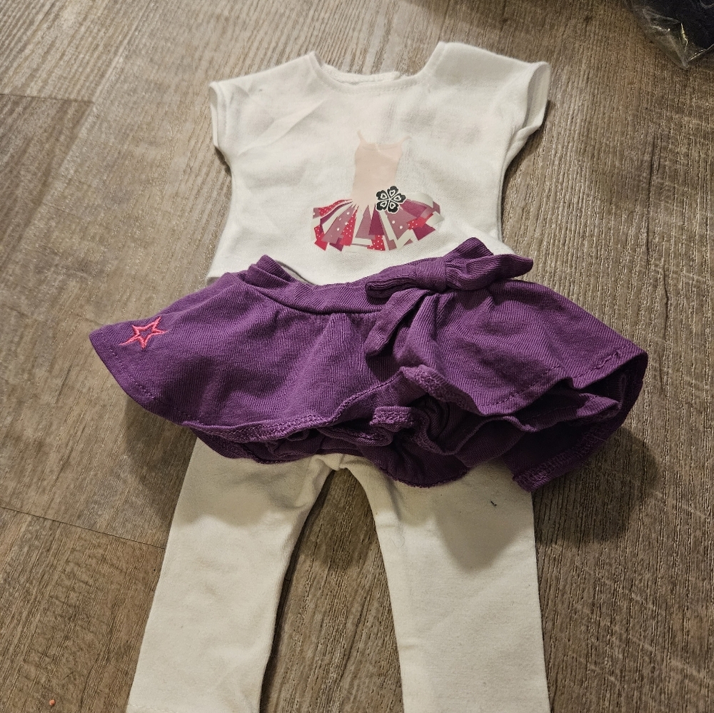 cheap random american girl outfits, $15 or less, may have a slight imperfection,